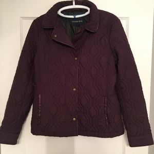 Lands End Button Down Barn Jacket